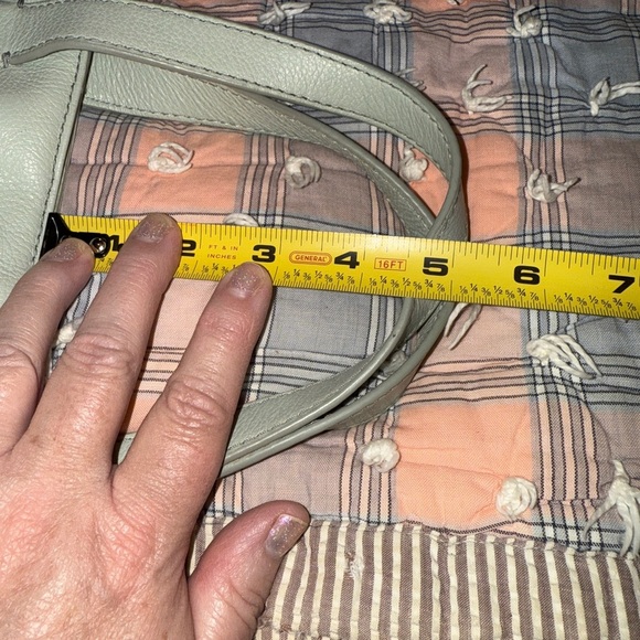 Fossil Women's Mint Green Leather Bag. (BT 1) - Picture 16 of 16